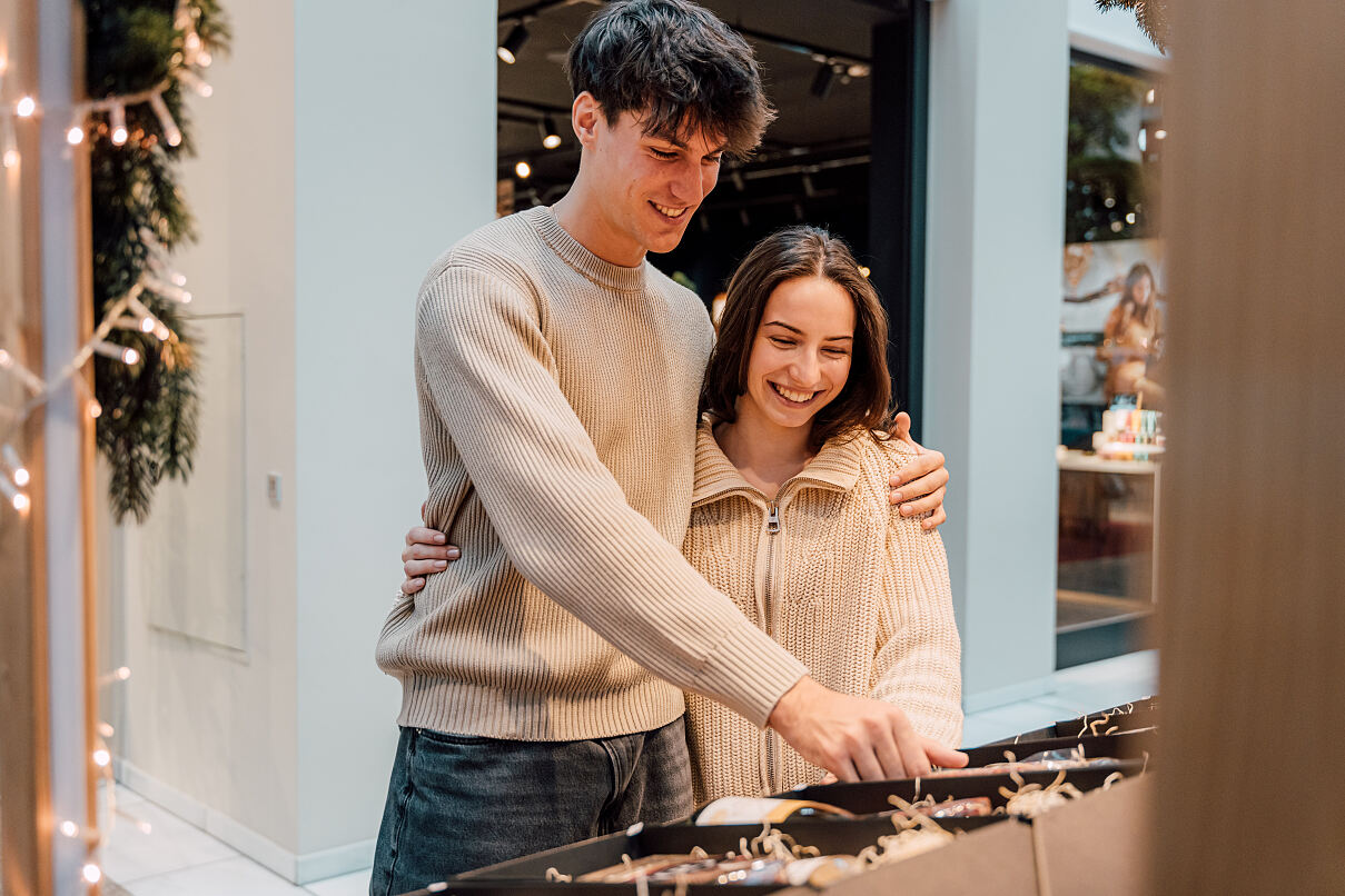 Weihnachtsshopping in der WEBERZEILE 