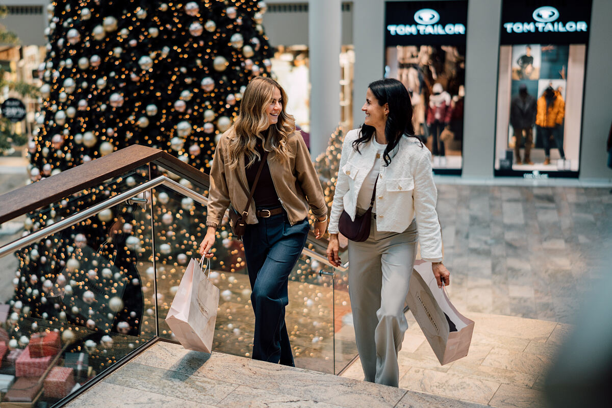 Weihnachtsshopping in der WEBERZEILE