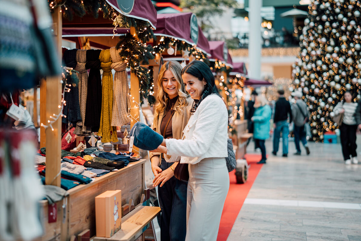 Weihnachtsshopping in der WEBERZEILE