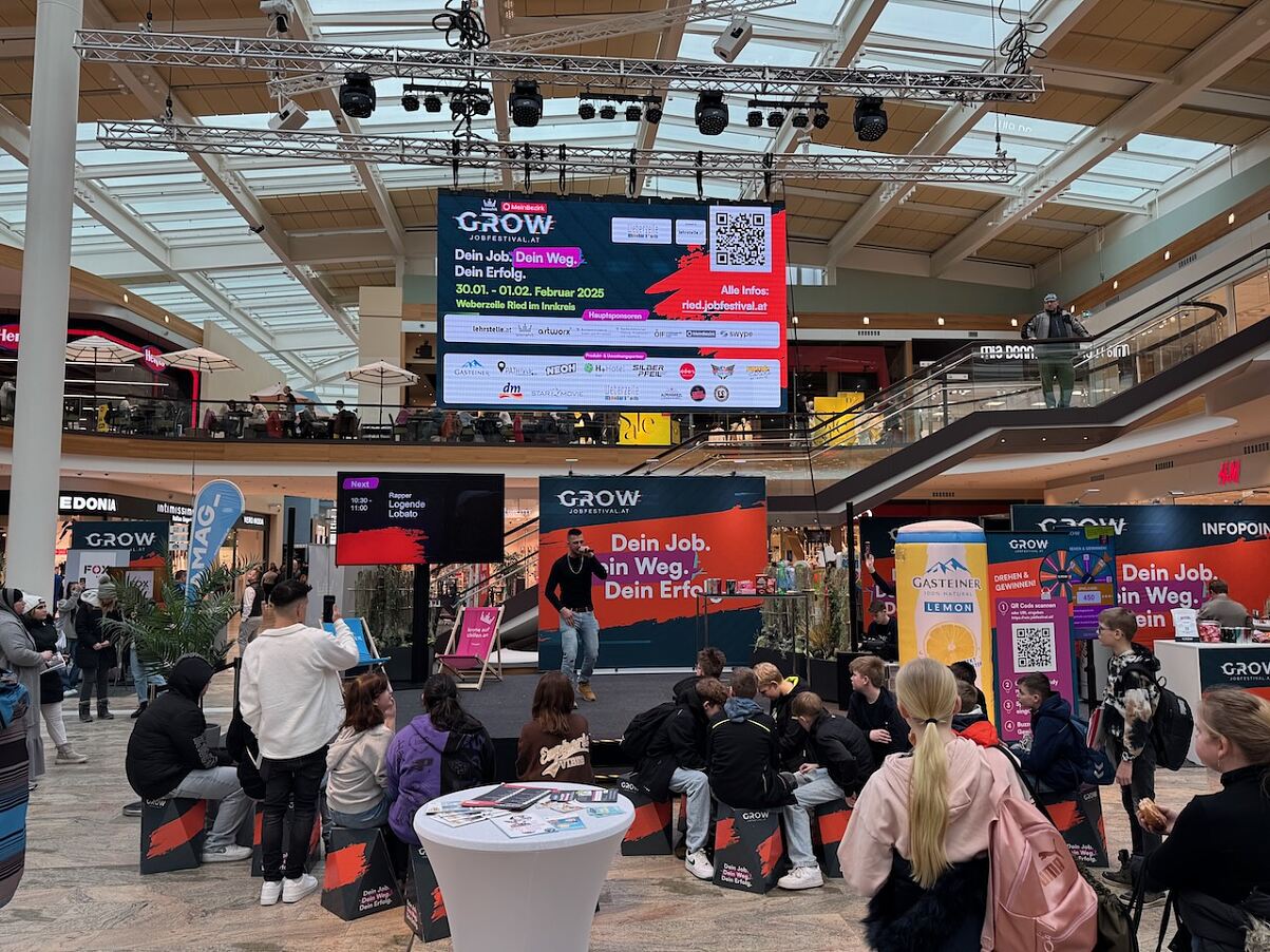 GROW-Jobfestival bringt Karrierechancen in die WEBERZEILE